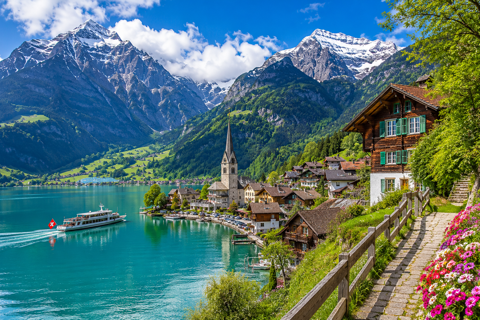 Suiza: paisajes alpinos que parecen un sueño